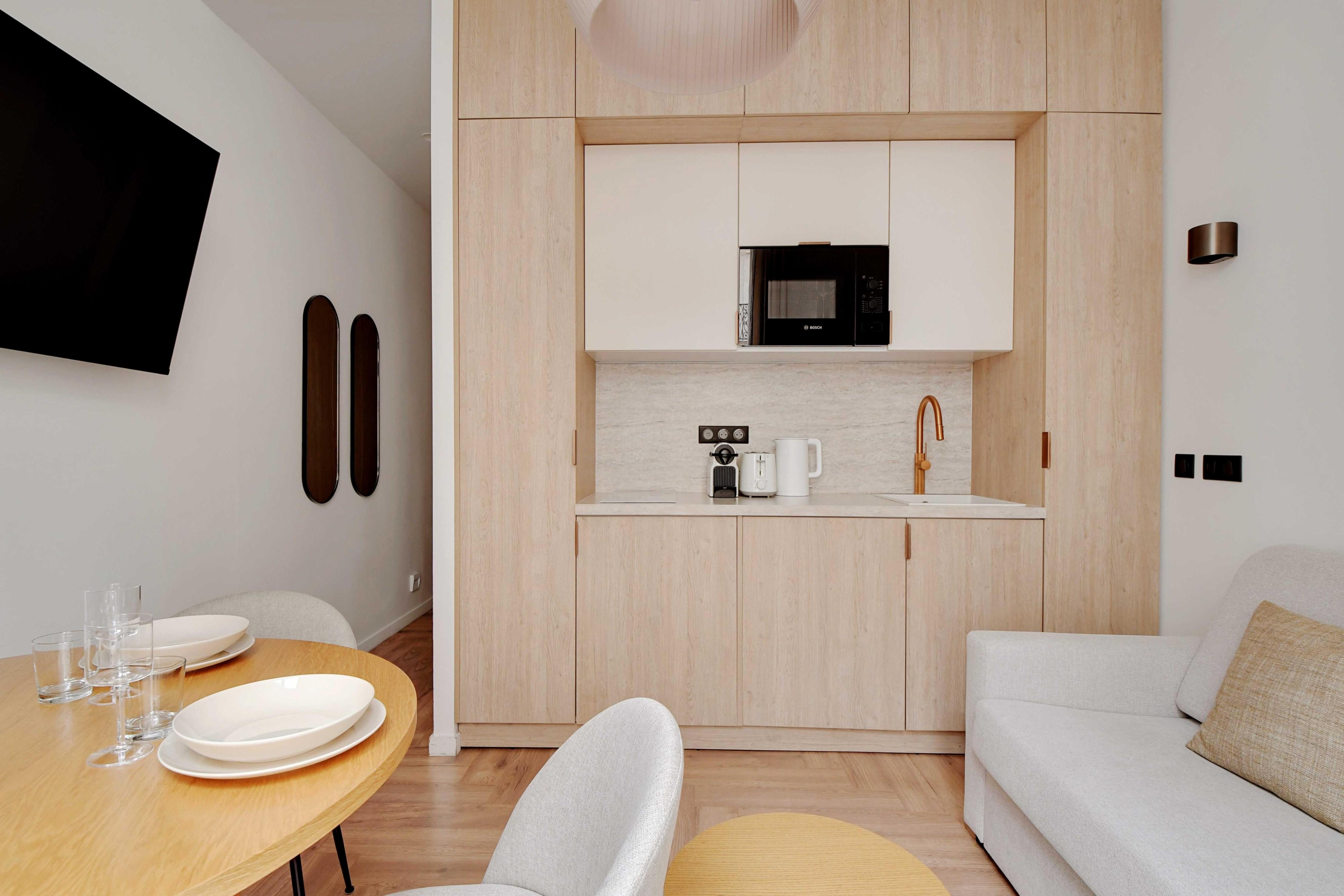 Welcoming apartment - 1BR/4P - Sentier - 1 - Tap to explore photos