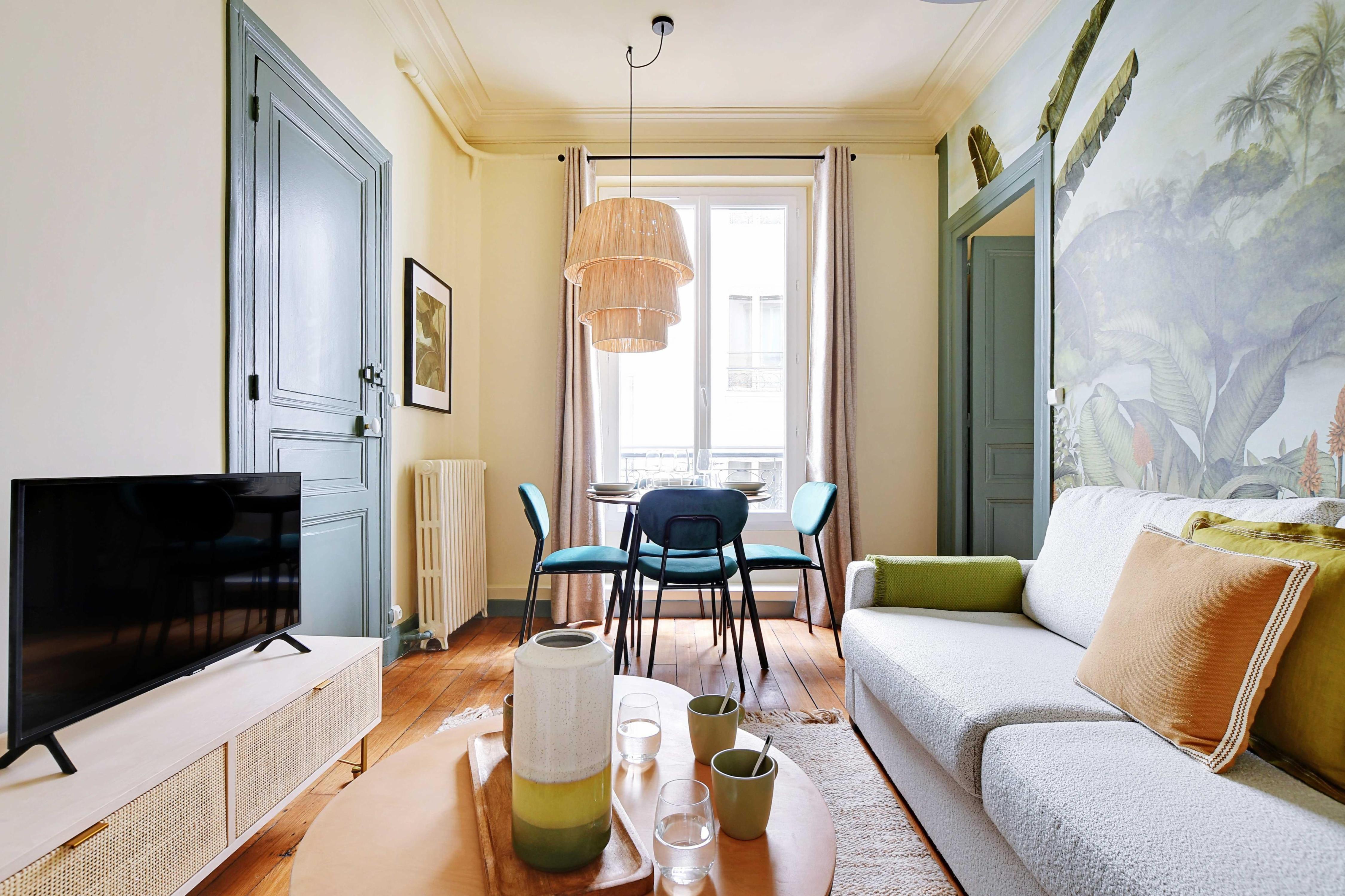 Modern flat 1 BDR / 2P - Marais district - Tap to explore photos