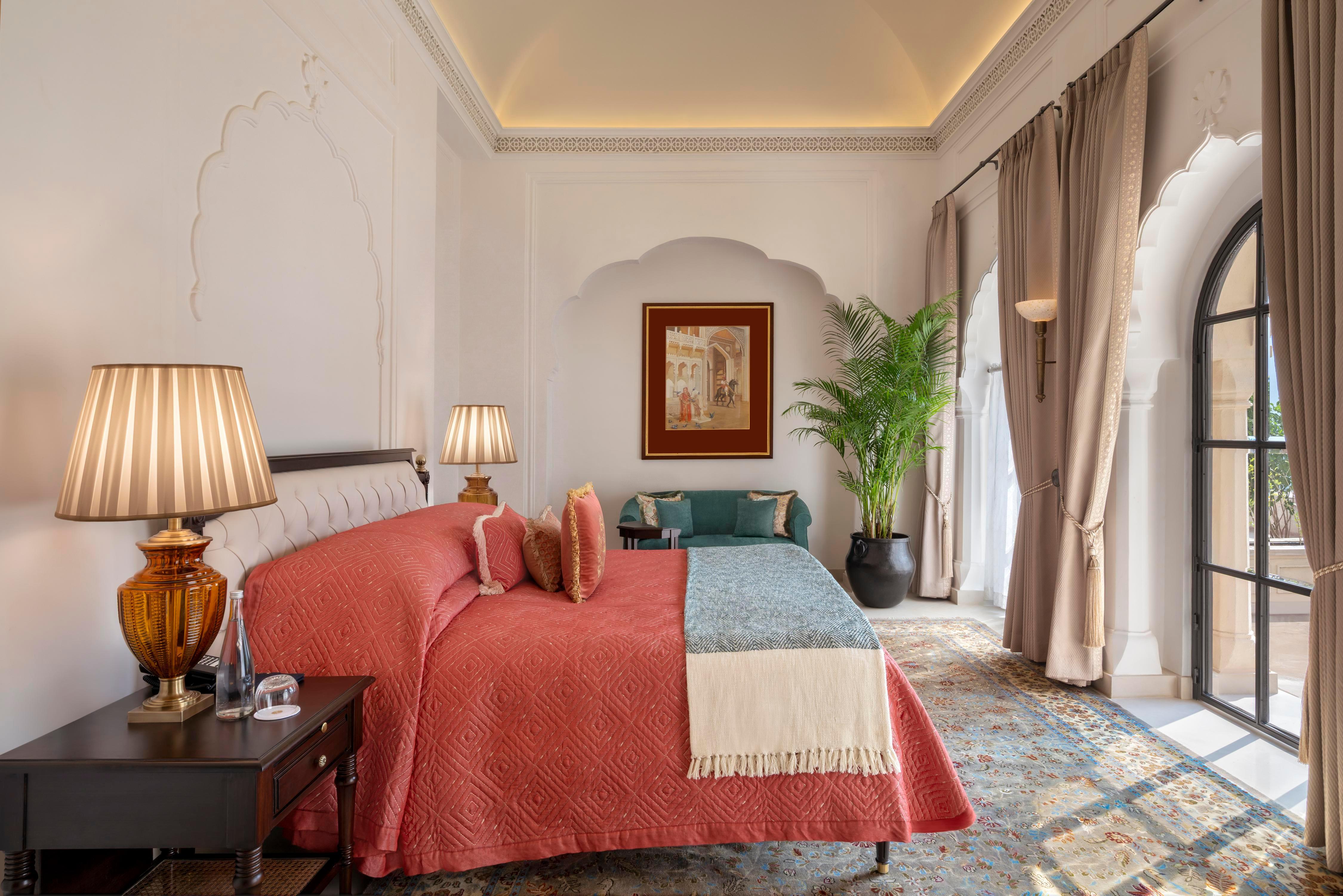 The Oberoi Rajgarh Palace Room Type - Palace Suite with Private Terrace