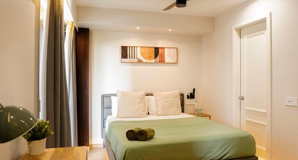 Luxora Stays | Beside Airport | Entire Apartments Room Type - B218|Airport view from roof|55 inch TV|Coffee Maker Luxora Stays | Beside Airport | Entire Apartments Room Type - B218|Airport view from roof|55 inch TV|Coffee Maker