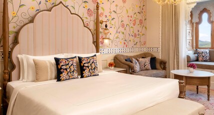 Taj Lalit Bagh Udaipur Room Type - Luxury King Bed Room with Balcony