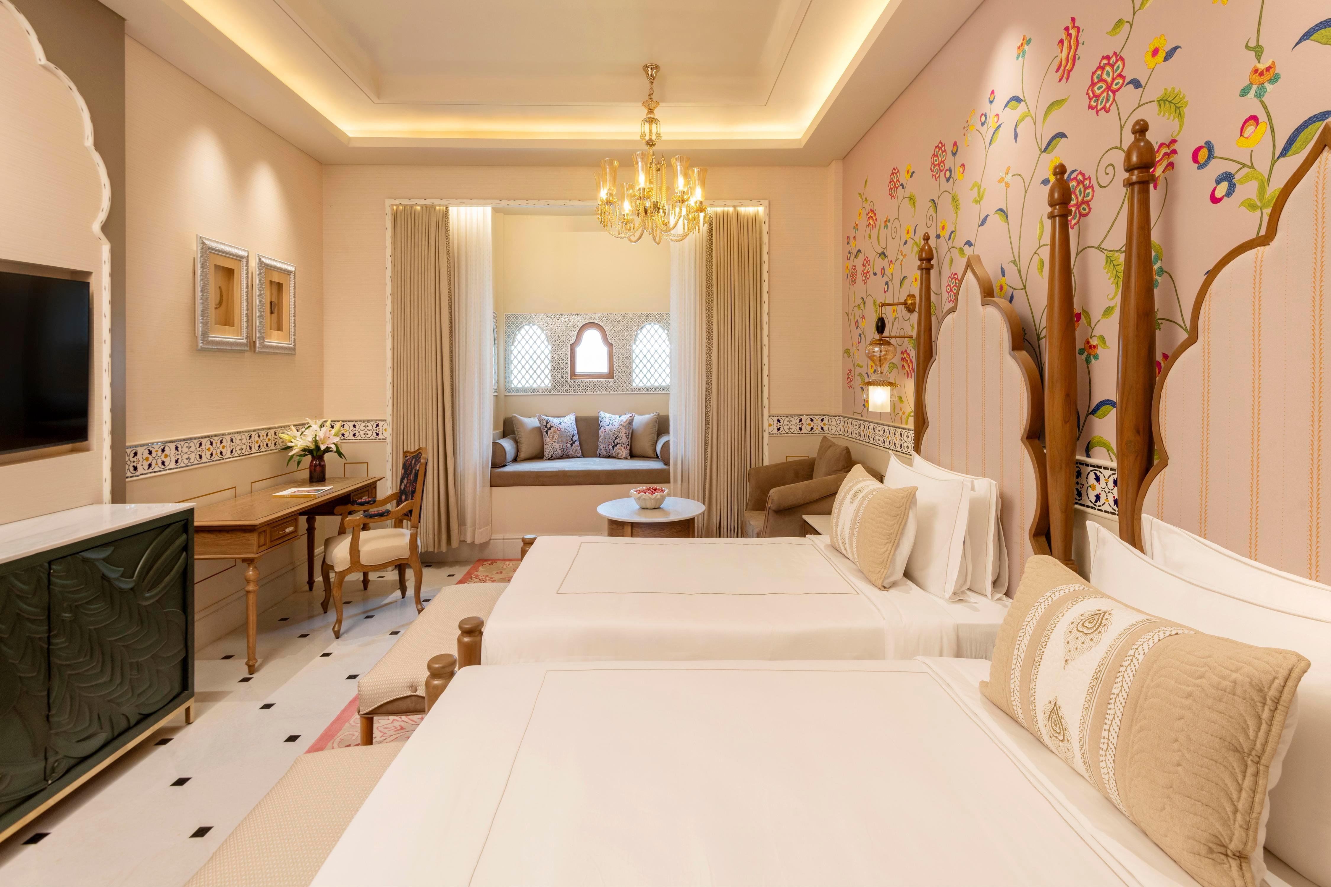 Taj Lalit Bagh Udaipur Room Type - Superior Room Twin Bed