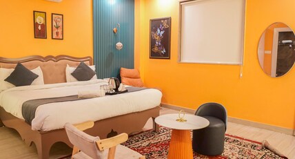 Hotel Parth Paradise Room Type - City View Deluxe Room with King Bed