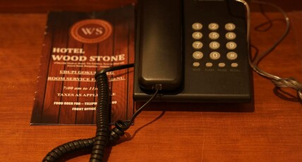 Hotel Wood Stone Room Type - TWIN BED ROOM