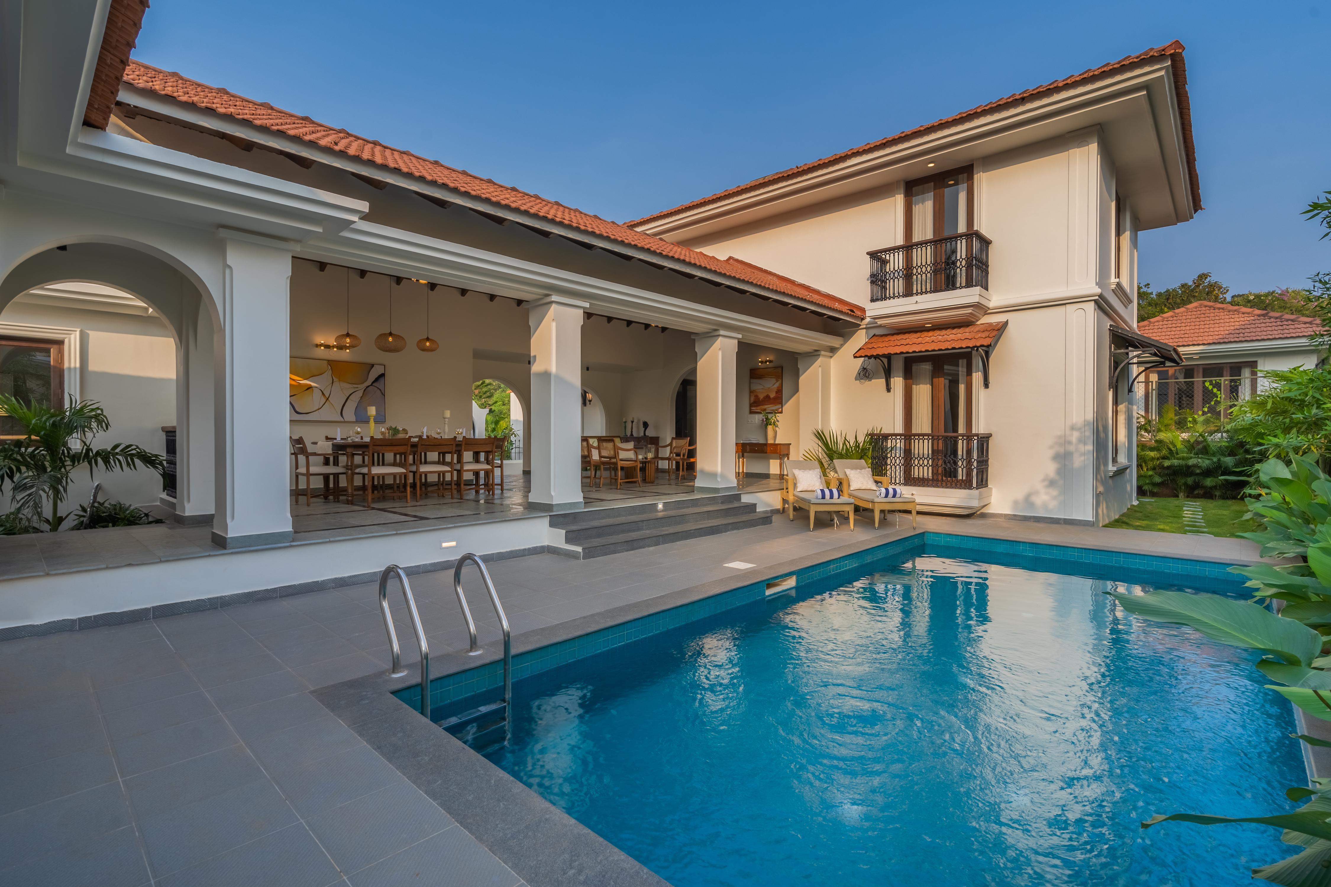 Villa Nea 3BHK Villa with Pool in North Goa - Tap to explore photos