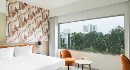 The Eco Satva - Sama Savli Vadodara Room Type - Deluxe King Bed Room with City View