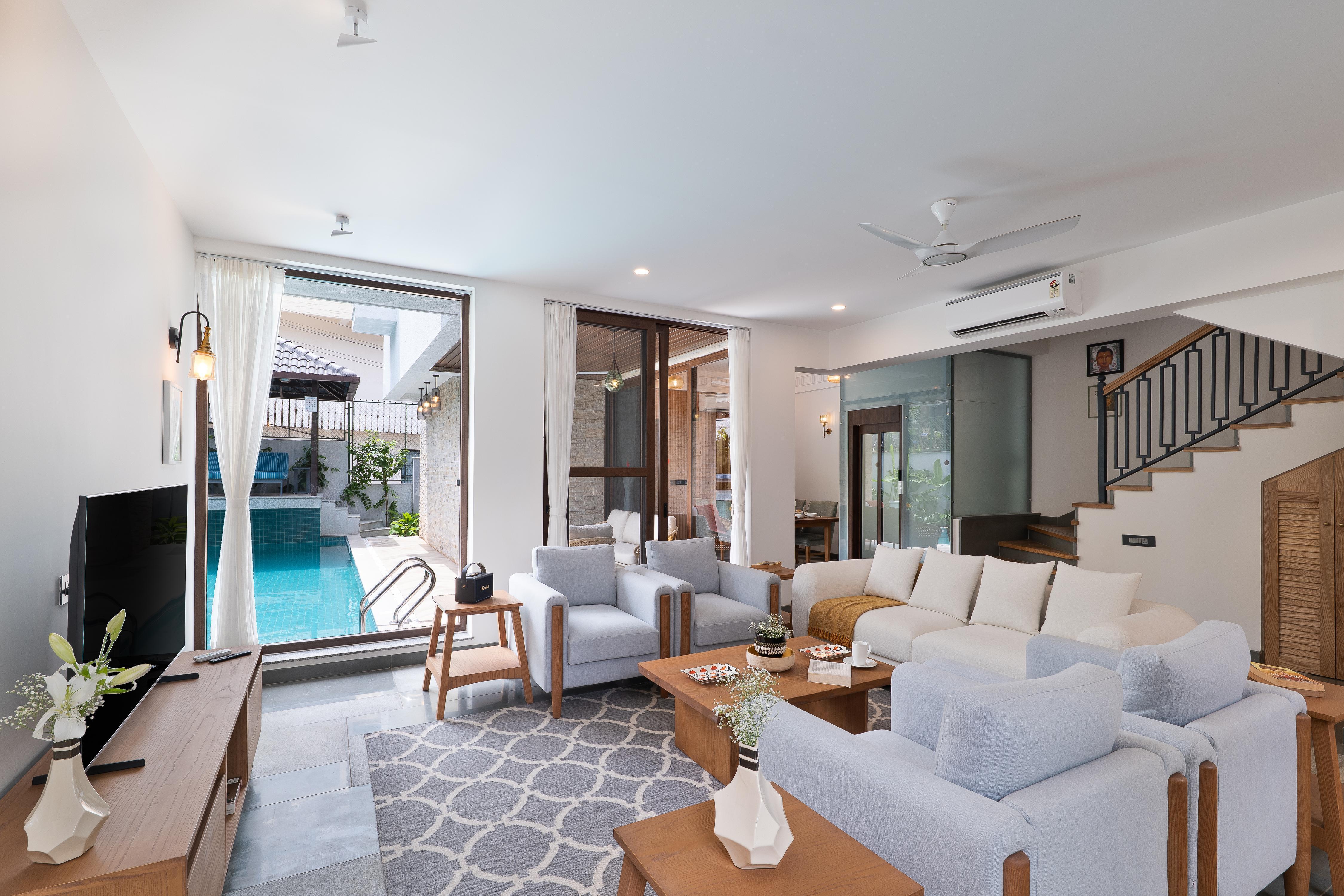 Melhor stays villa - L-S07 4BHK villa with private pool @ Anjuna - Tap to explore photos