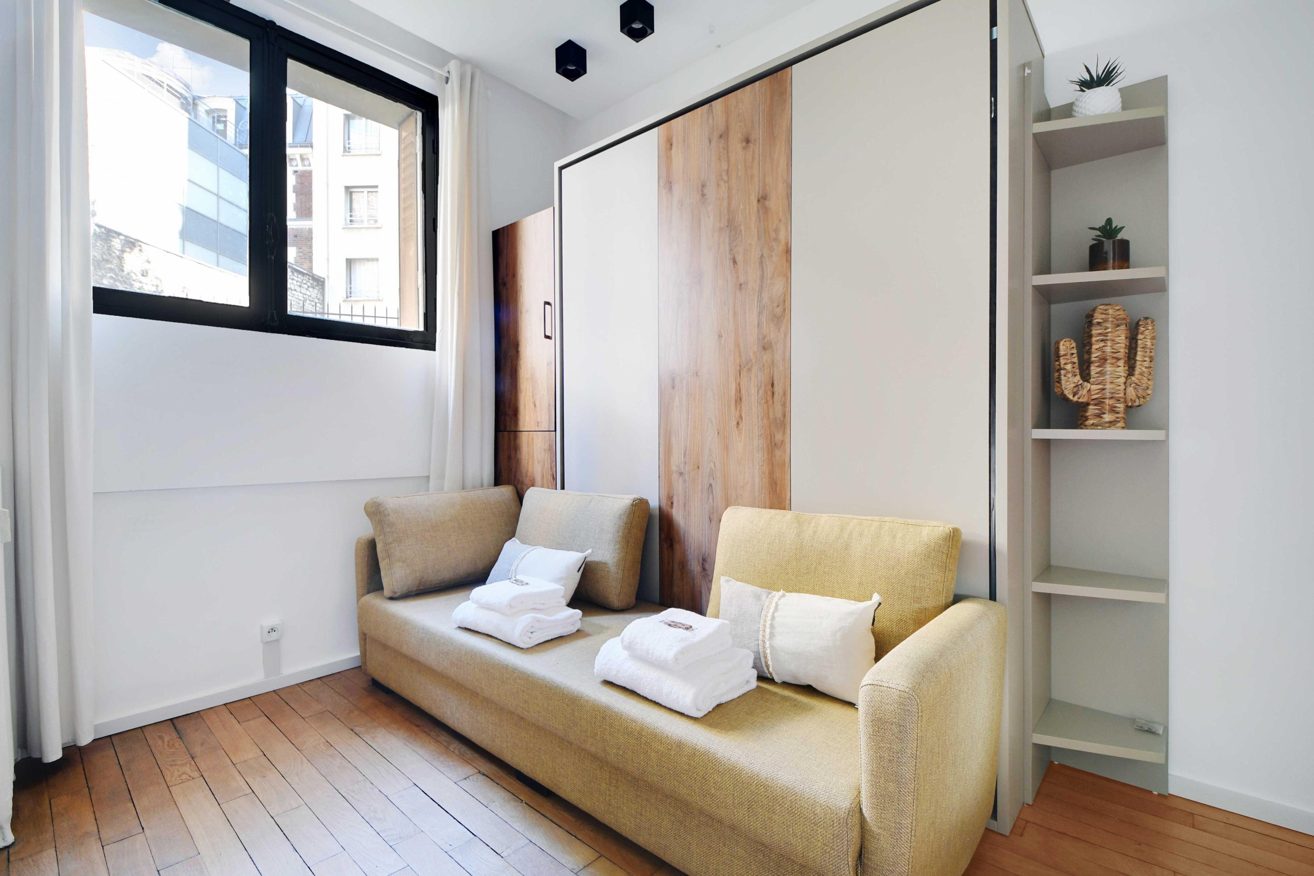 Cozy studio - 2P - Batignolles/Parc-Monceau - Tap to explore photos