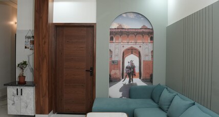 Nivasa Stays Room Type - Nivasa | Pink City Getaway | 2Bhk Rooms with Kitchen