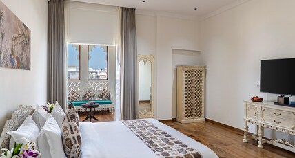 The Classic Crown Udaipur A Luxury Hotel by Lake Pichola Room Type - Crown Presidential Suite with Couple Jacuzzi The Classic Crown Udaipur A Luxury Hotel by Lake Pichola Room Type - Crown Presidential Suite with Couple Jacuzzi