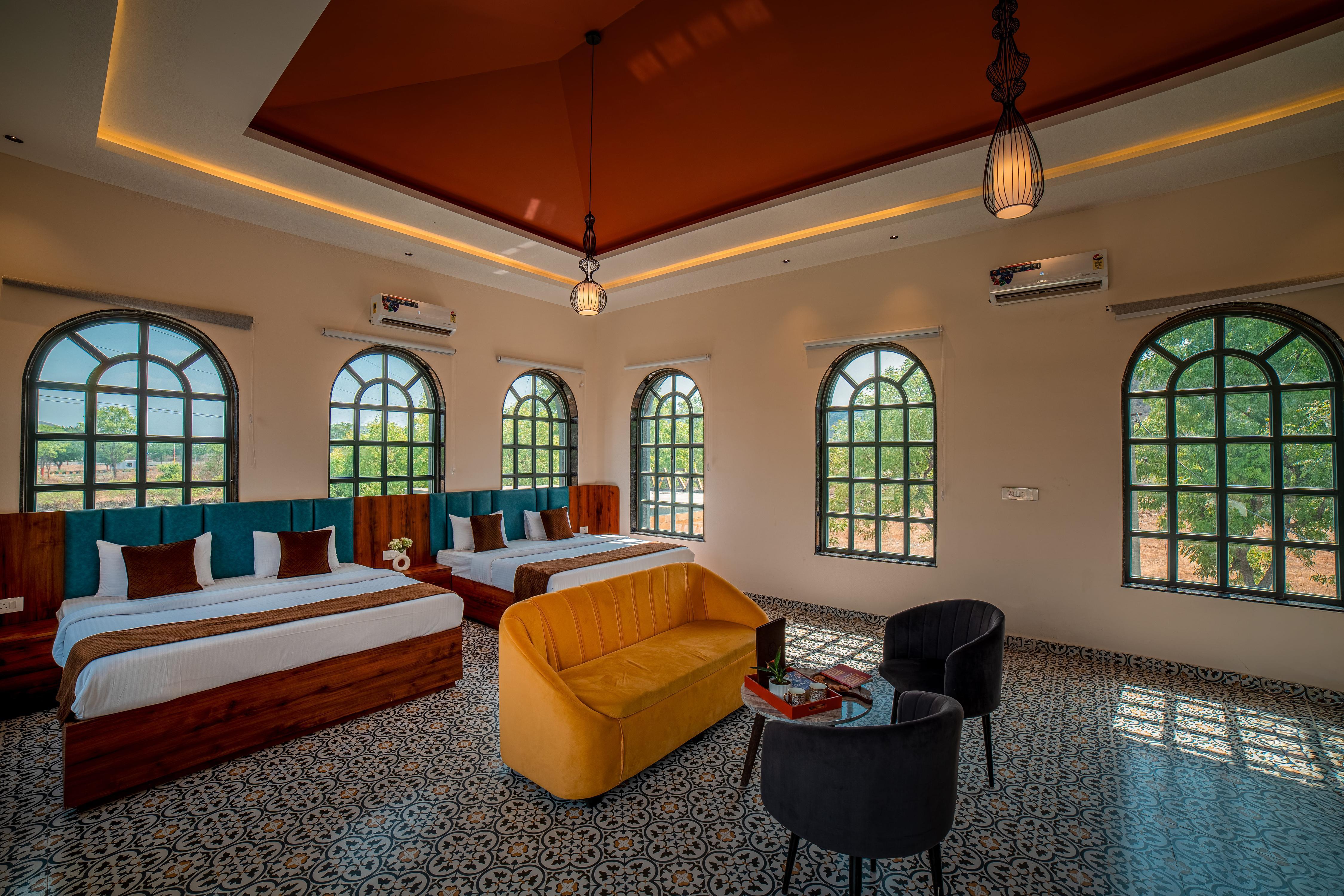 Nazaara Hills Retreat Room Type - Nazaara Family Suite (Pool View)