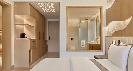 The Westin Jaipur Kant Kalwar Resort & Spa Room Type - Family Room, 1 King and 1 Bunk Bed with Balcony The Westin Jaipur Kant Kalwar Resort & Spa Room Type - Family Room, 1 King and 1 Bunk Bed with Balcony