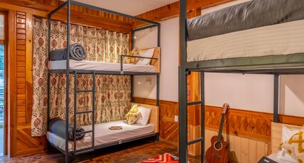 Zostel Kasol Room Type - 1 Bunk Bed | Deluxe 4 Bed Female Dorm | Shared En-suite Washroom