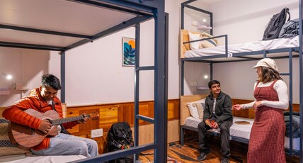 Zostel Kasol Room Type - 1 Bunk Bed | Standard 4 Bed Mixed Dorm | Shared En-suite Washroom