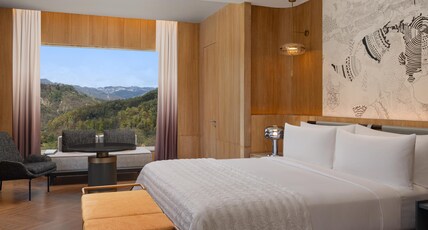 Le Meridien Dehradun Resort & Spa Room Type - 1 Bedroom Presidential Suite, 1 King, River view, Balcony Le Meridien Dehradun Resort & Spa Room Type - 1 Bedroom Presidential Suite, 1 King, River view, Balcony