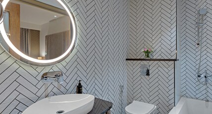 Hays AIR By Ahuja Residences - Golf Course Ext. Road & Sector 51 Room Type - Studio with Bathtub
