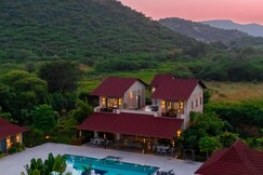 ELIVAAS Signature Raas Stays | 4 BHK Retreat With Pvt Pool & Scenic Aravali Views