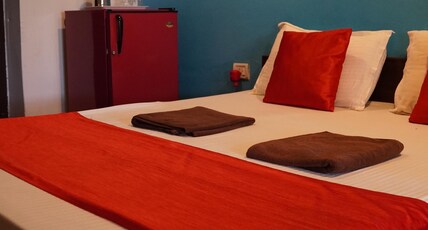 O Camarao Beach Resort, Calangute, North Goa Room Type - AC Deluxe Room with Garden View Double Bed O Camarao Beach Resort, Calangute, North Goa Room Type - AC Deluxe Room with Garden View Double Bed