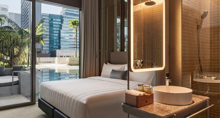 Pan Pacific Orchard Room Type - Beach Club Pool Access Loft