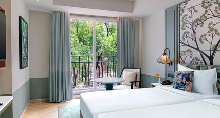 Amoravida by 7 Apple Resort, Khandala Room Type - Forest View Twin Room Amoravida by 7 Apple Resort, Khandala Room Type - Forest View Twin Room