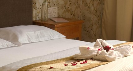 QILA RESORT Room Type - Queen Room with Private Bathroom and Farm Facing View (Without Air Conditioning)