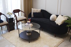 Loftfully Yours  Cozy loft   Balcony   Kitchen GGN