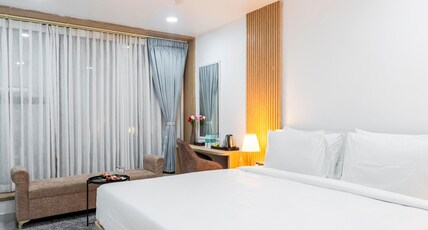 RCC Hotels Gachibowli Room Type - Standard King Bed Room with City View
