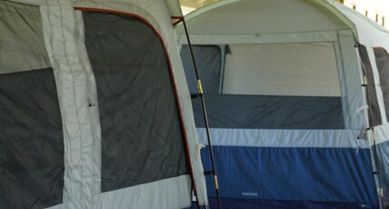 AT CKM Homestay. Room Type - Couple Tent.