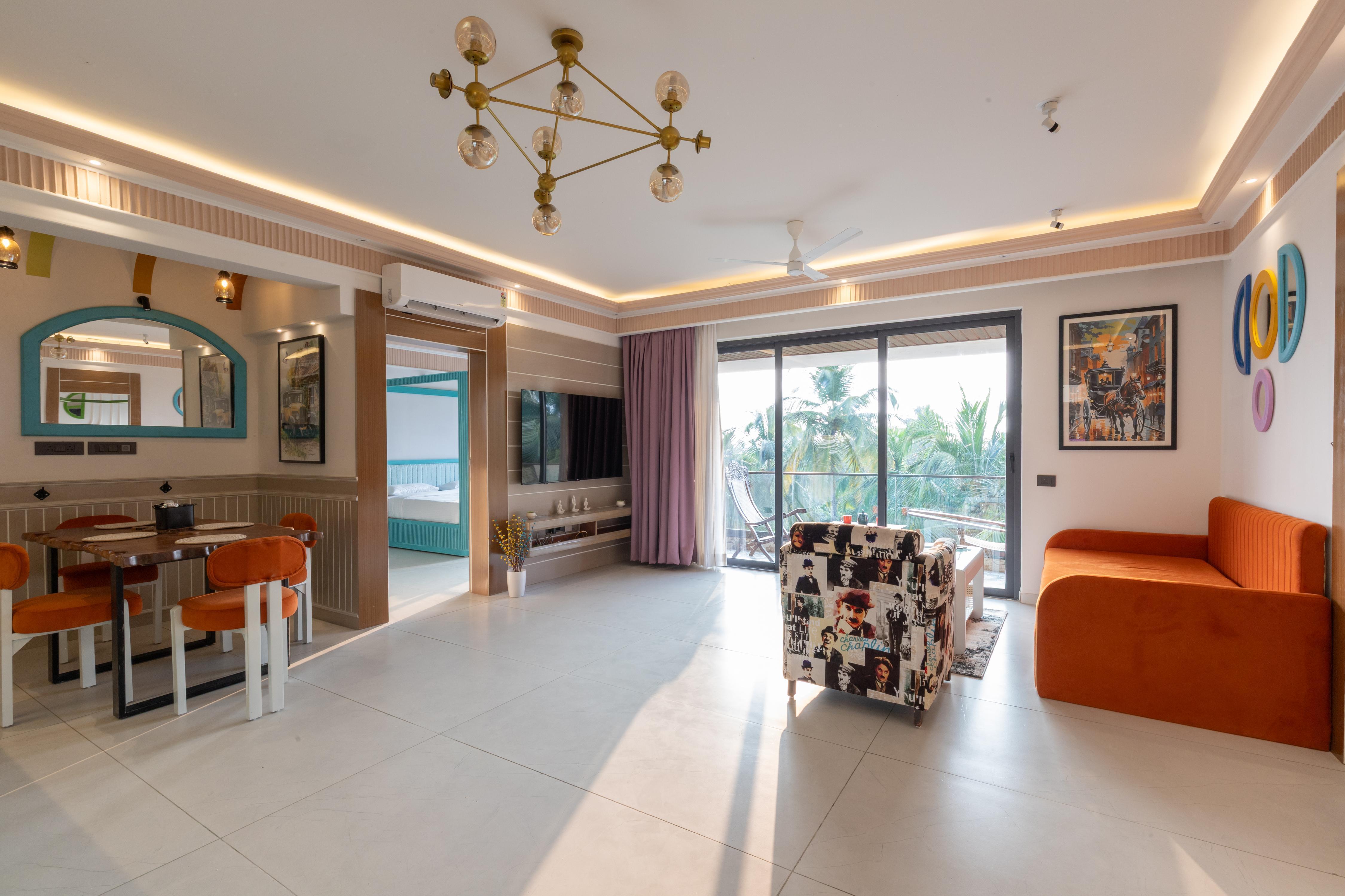 Brown Town by Leo Homes: 2BHK Flat in Arpora-Baga - Tap to explore photos