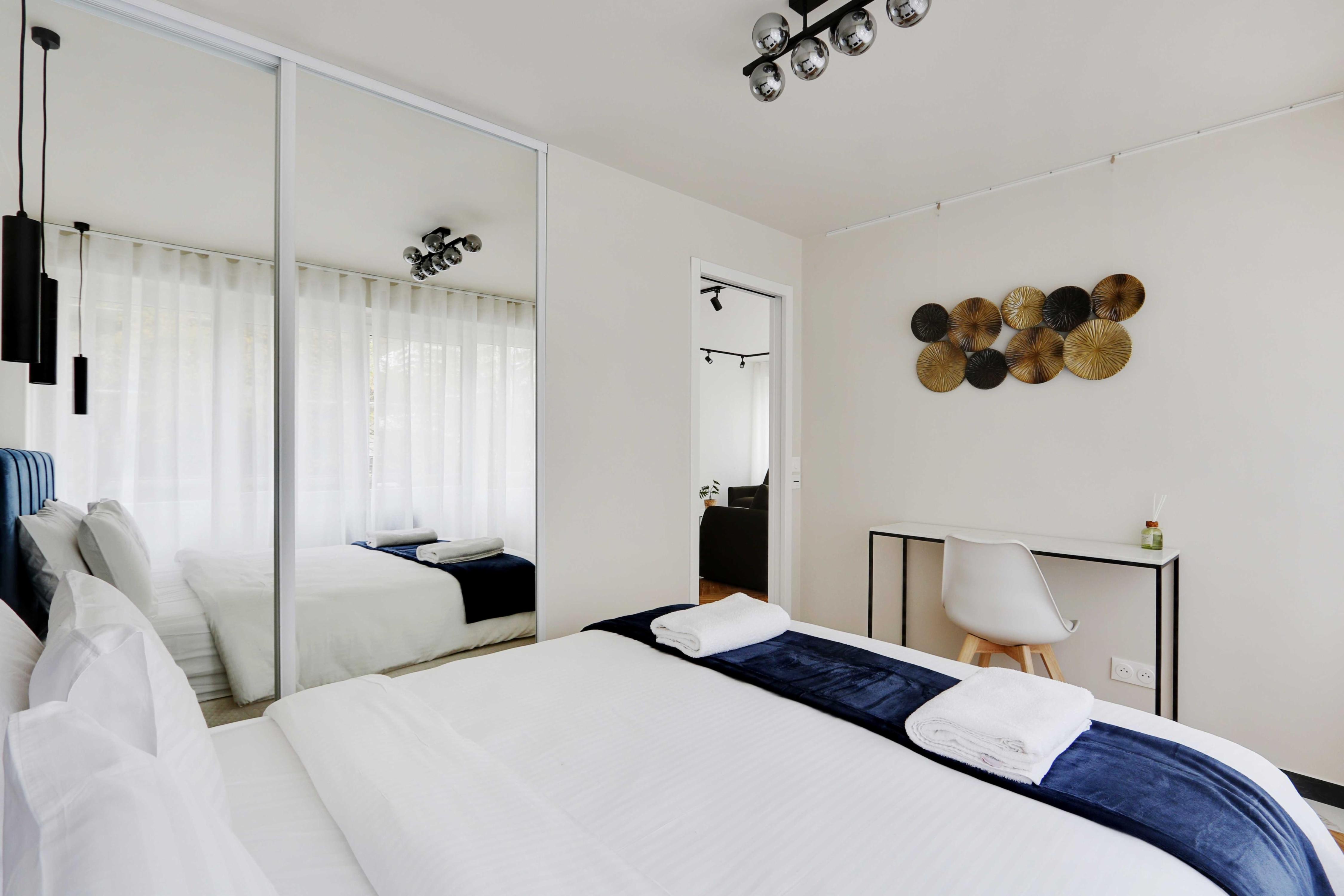 Cosy flat - 4P/1BDR - La Villette - Tap to explore photos