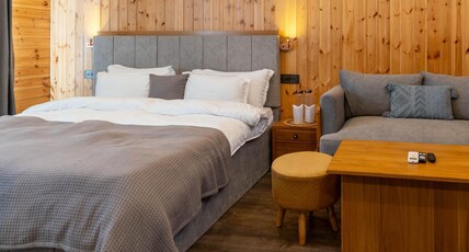 Arkja Cottages - A journey back to nature Room Type - King Room with Balcony