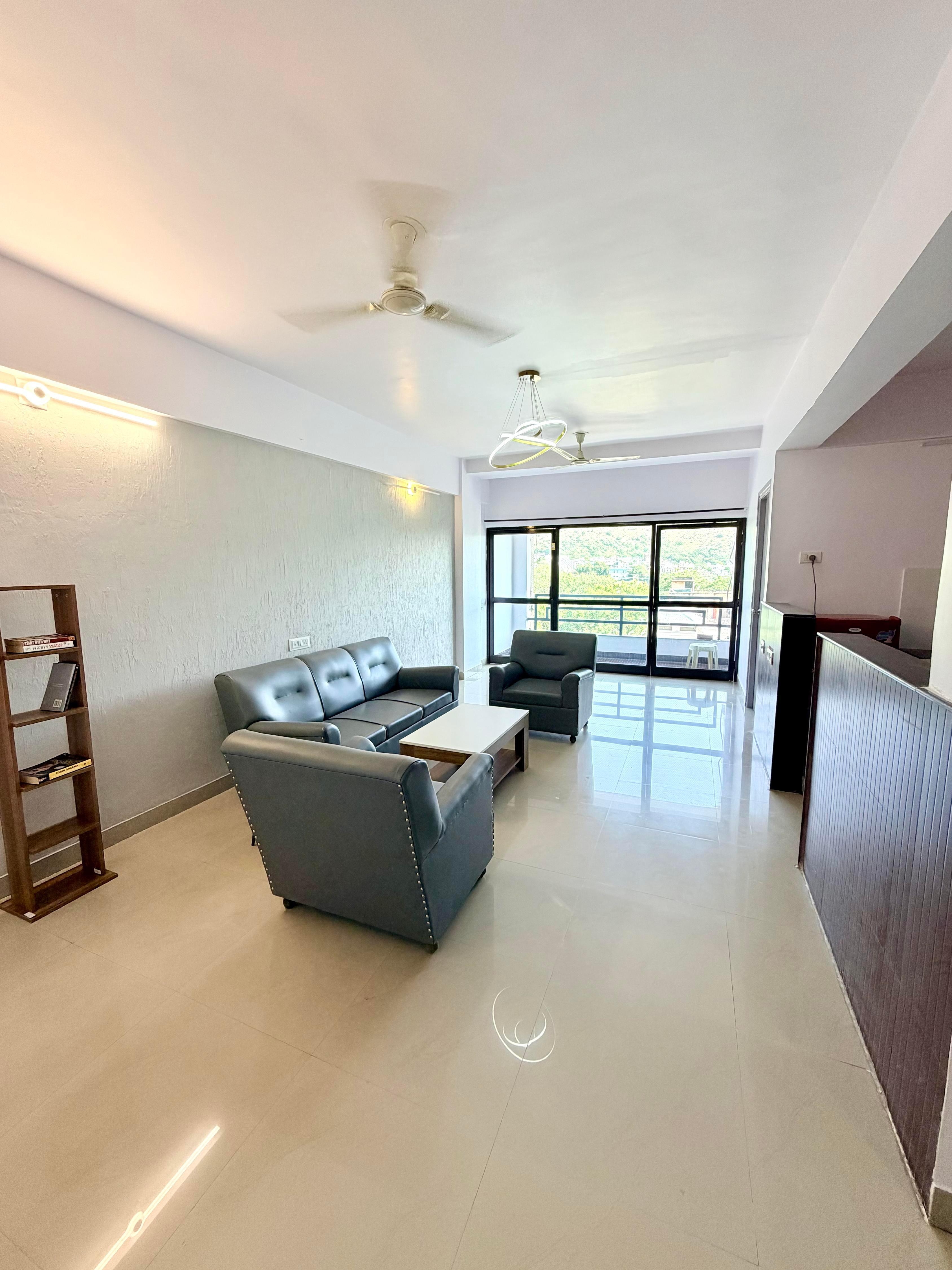 3 BHK Mountain View Apartment - Tap to explore photos