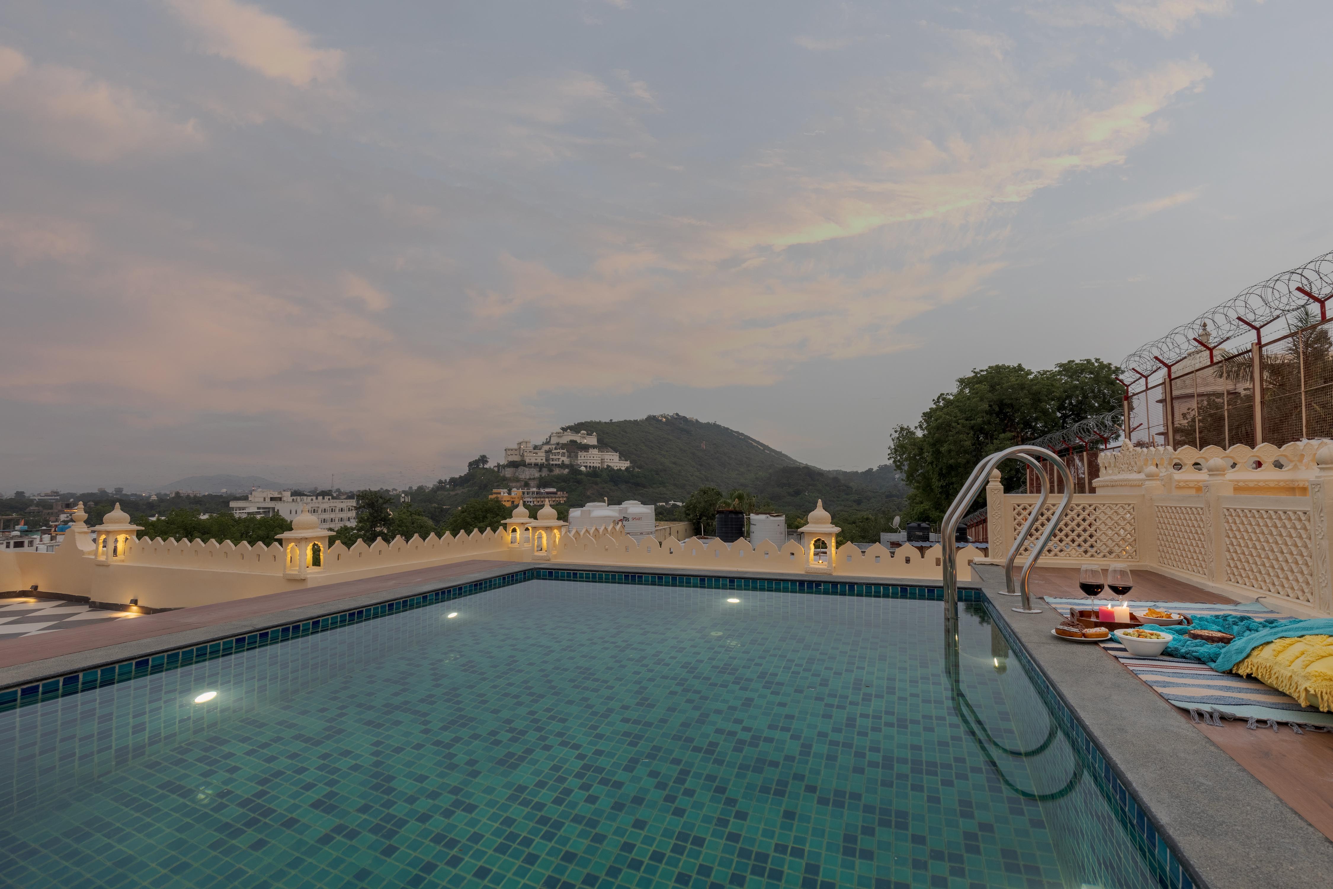 SaffronStays Rang Havelii Royal Darbar Suites - Tap to explore photos