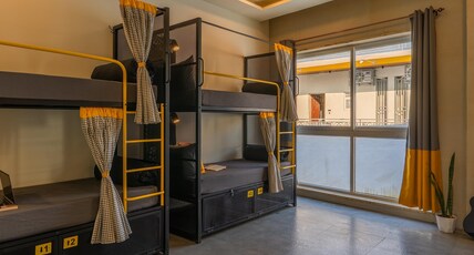 The Hosteller Bam Lonavala, Tiger Point Room Type - Bed in 6 Bed Mixed Dormitory