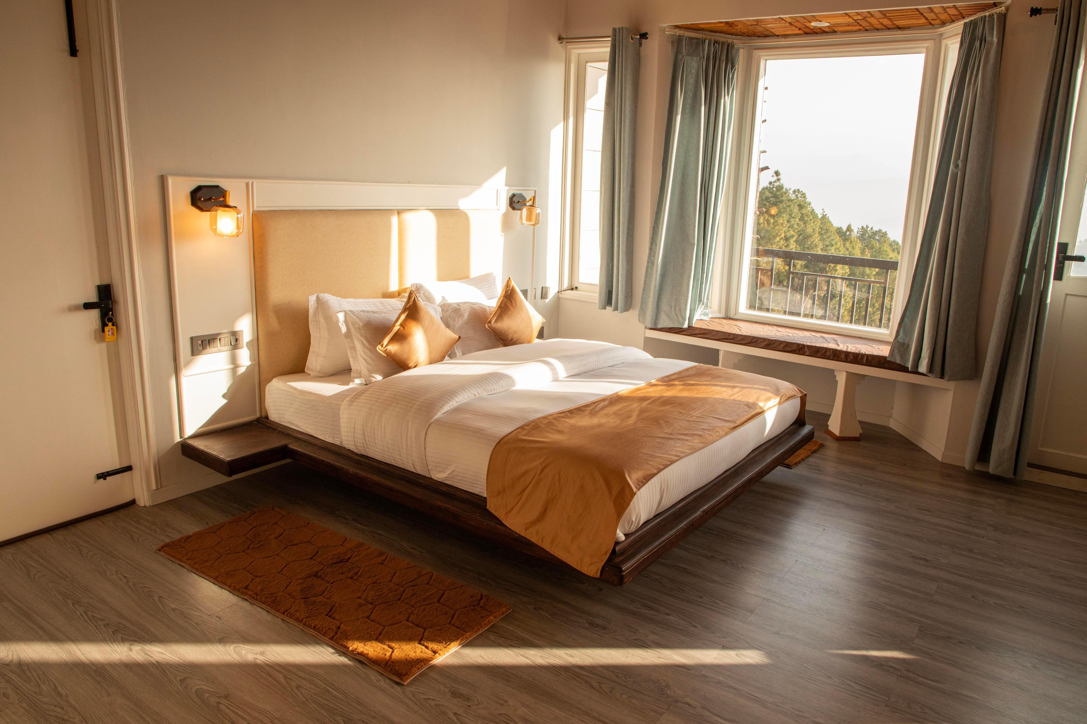 Spellmount - Himalayan View Infinity Pool Resort In Kausani - Tap to explore photos