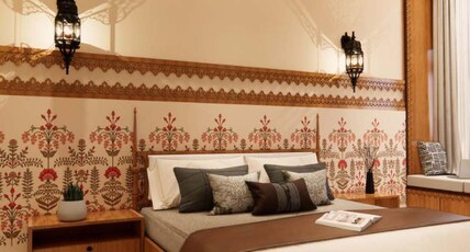 INDRA RESORT Room Type - King Bed Room with Garden View