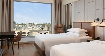 Four Points By Sheraton, Mall Road, Amritsar Room Type - Deluxe Guest Room, 2 Double, City View