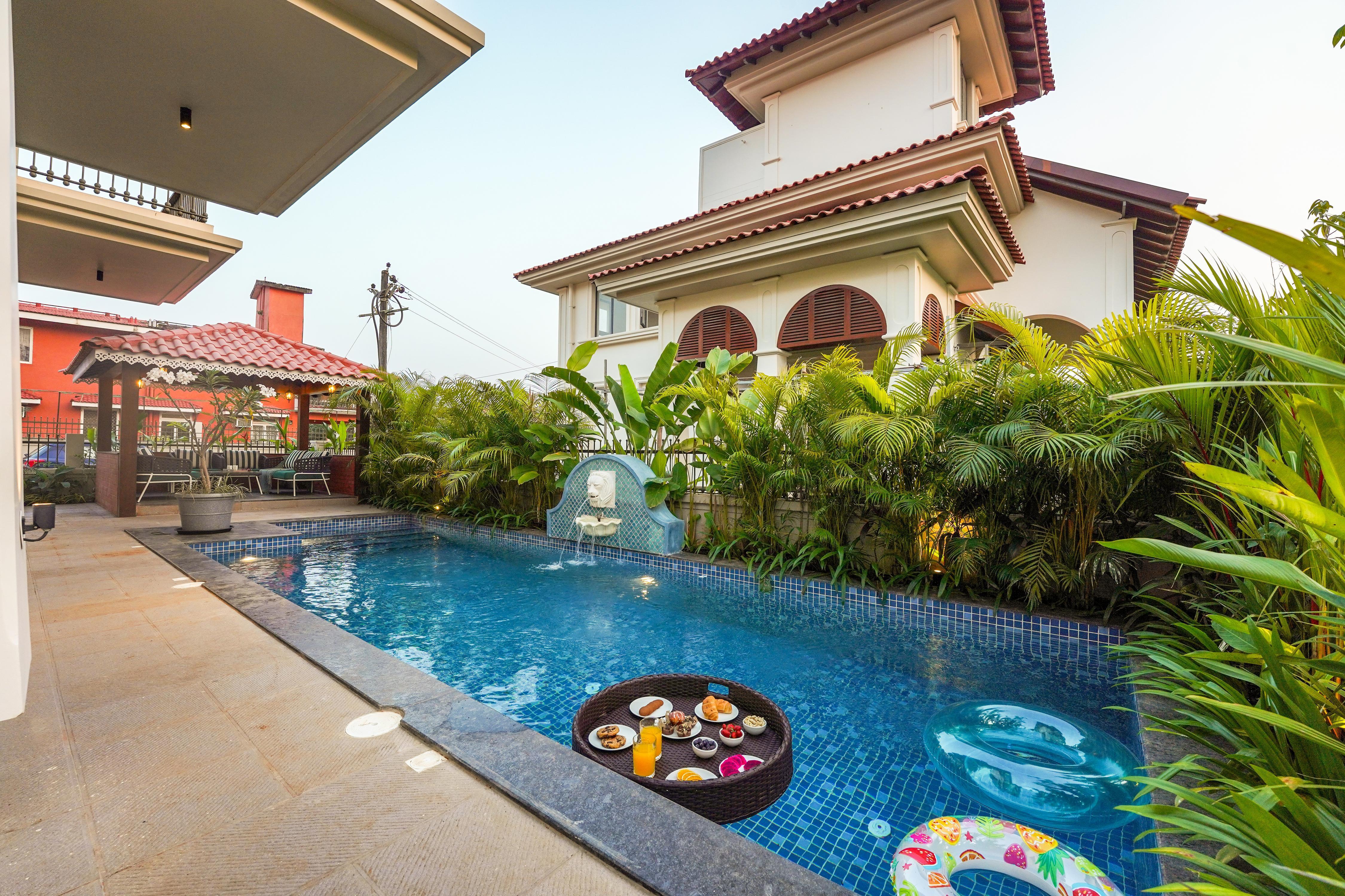 ELIVAAS Signature Casa Bonita 4 BHK Villa With Pool - Tap to explore photos
