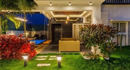 Sapphire Garden Villa by StayJade | 3BHK Private Pool Villa | Hosur Room Type - The Sapphire Garden Villa by StayJade