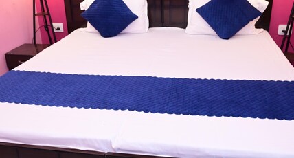 Nav Chetna River View Guest House. Room Type - Deluxe Room(Hari kunj, Laxmi Kunj, Shri Radha Kunj)