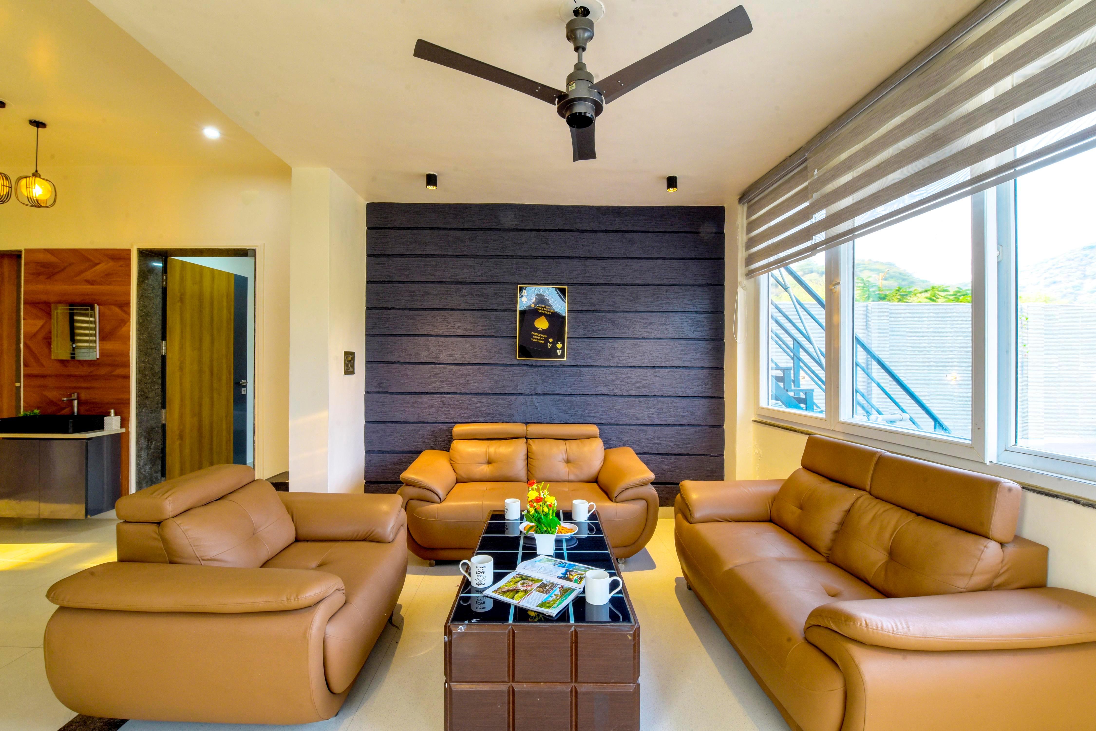 DanCenter Hill's Stay Villa | 3BHK | Pvt Pool | Kishangarh - Tap to explore photos