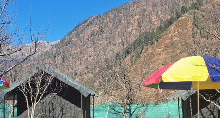 Paradise Camping Apple Orchard Manikaran Room Type - Cozy Camps 