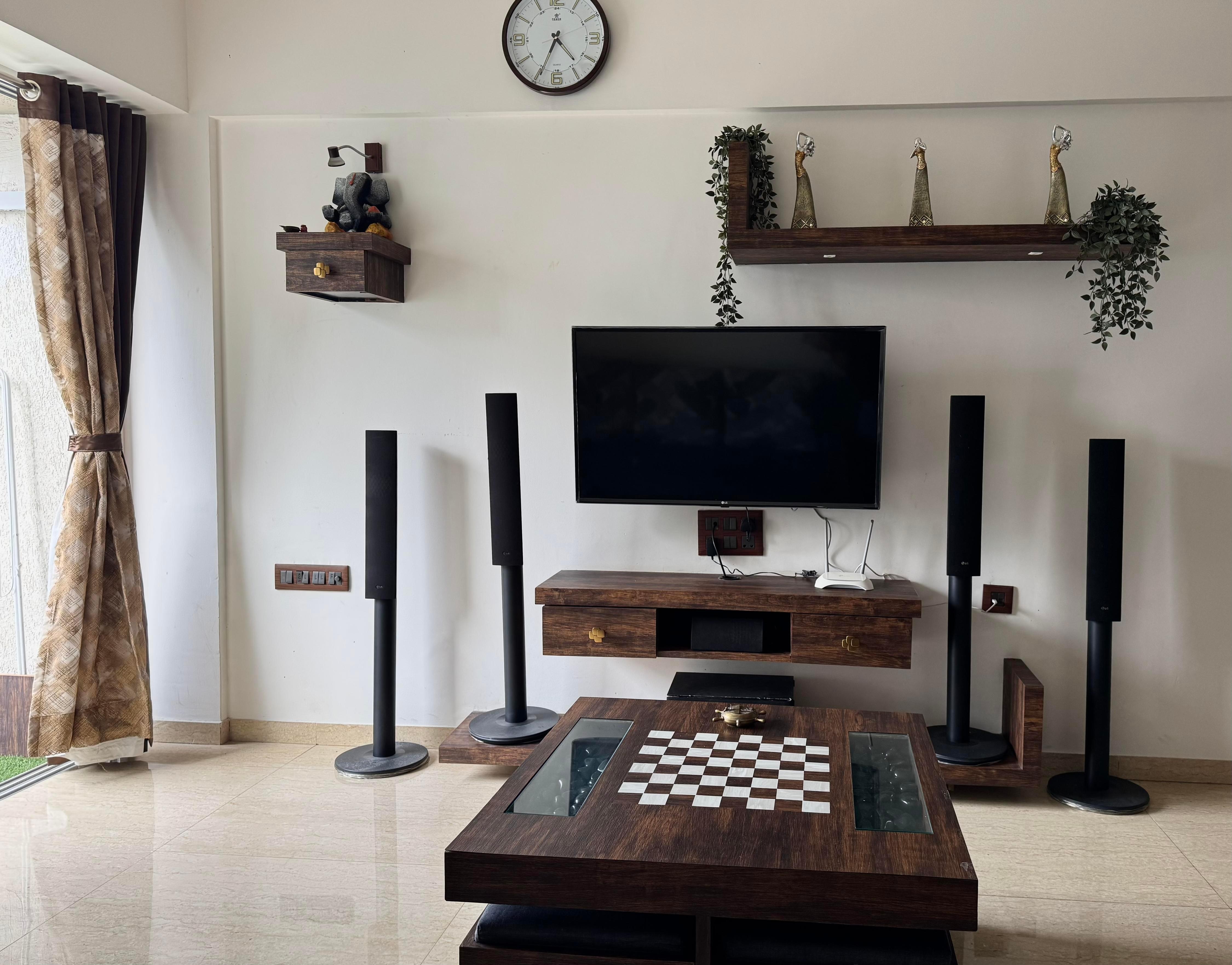 Aura Rustic Elegance | 1BHK Lodha Belmondo Pune - Tap to explore photos