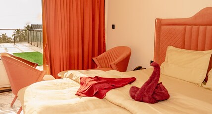 Coco 7 Beach Resort Room Type - Deluxe Sea View Room with Private Terrace Balcony and Open Jacuzzi