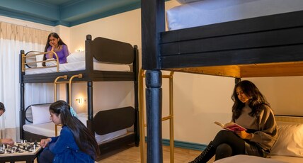 Zostel Kufri Room Type - 1 Bunk Bed | Deluxe 4 Bed Female Dorm (with balcony) | Shared En-suite Washroom Zostel Kufri Room Type - 1 Bunk Bed | Deluxe 4 Bed Female Dorm (with balcony) | Shared En-suite Washroom