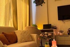 The Verdant Haven Near Airport Kitchen   Balcony