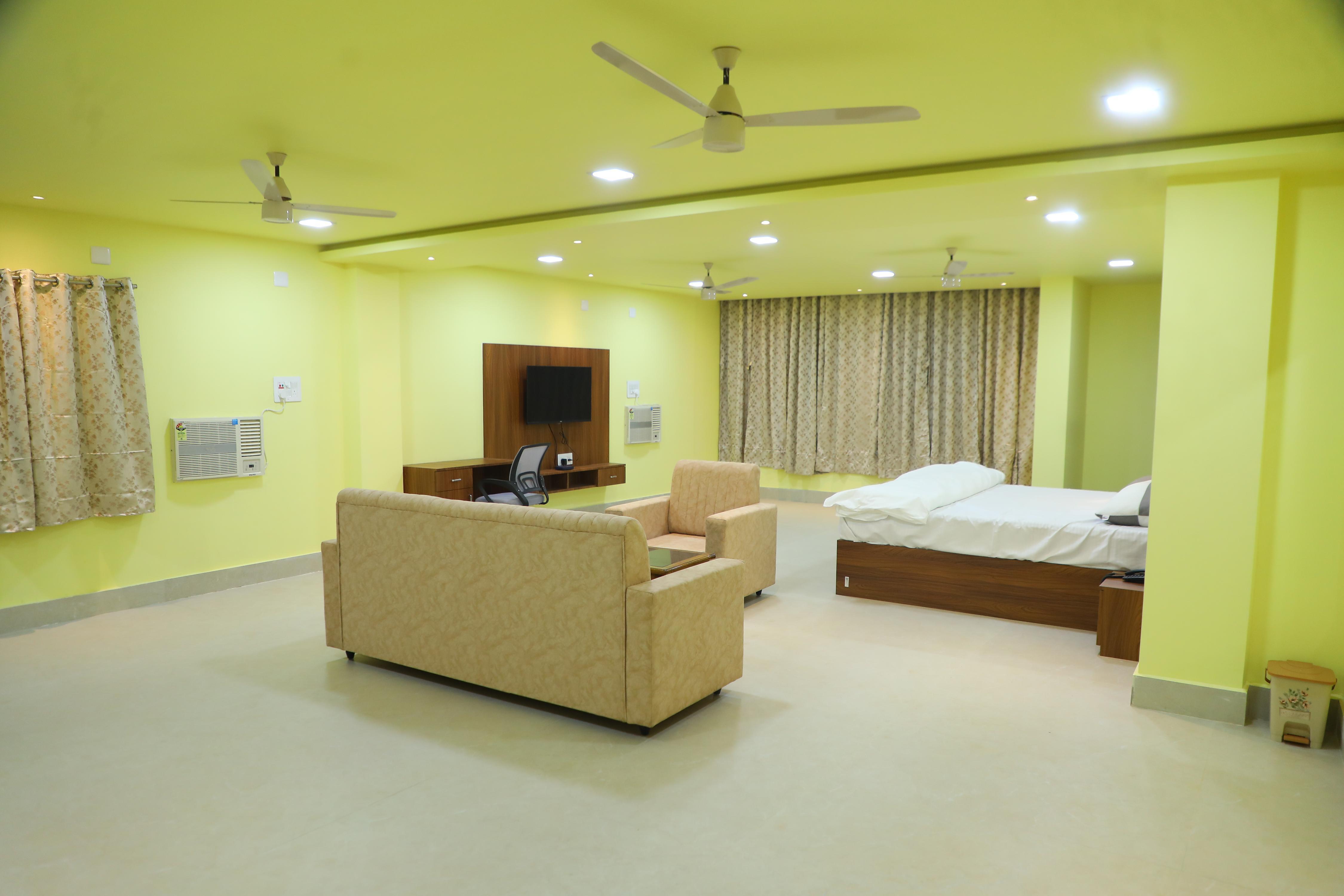 Manab Palace Room Type - City View Suite Room with King Bed