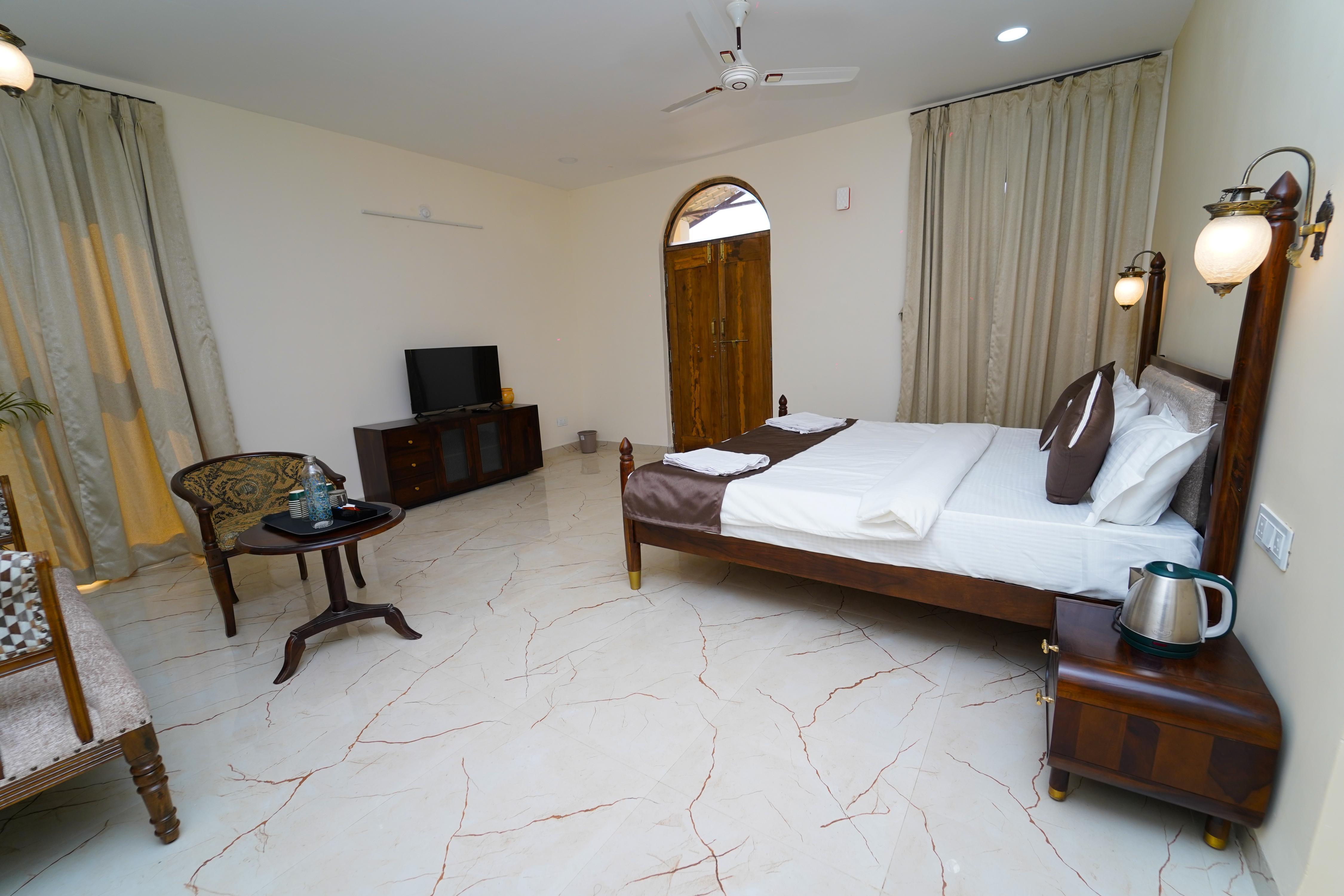 Airavat Resort Pench Room Type - Deluxe AC Cottage