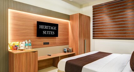 Hotel Heritage Suites Near Ashok Vihar Room Type - Luxury Heritage Suite Room Near Adarsh Nagar Metro with Modern Amenities