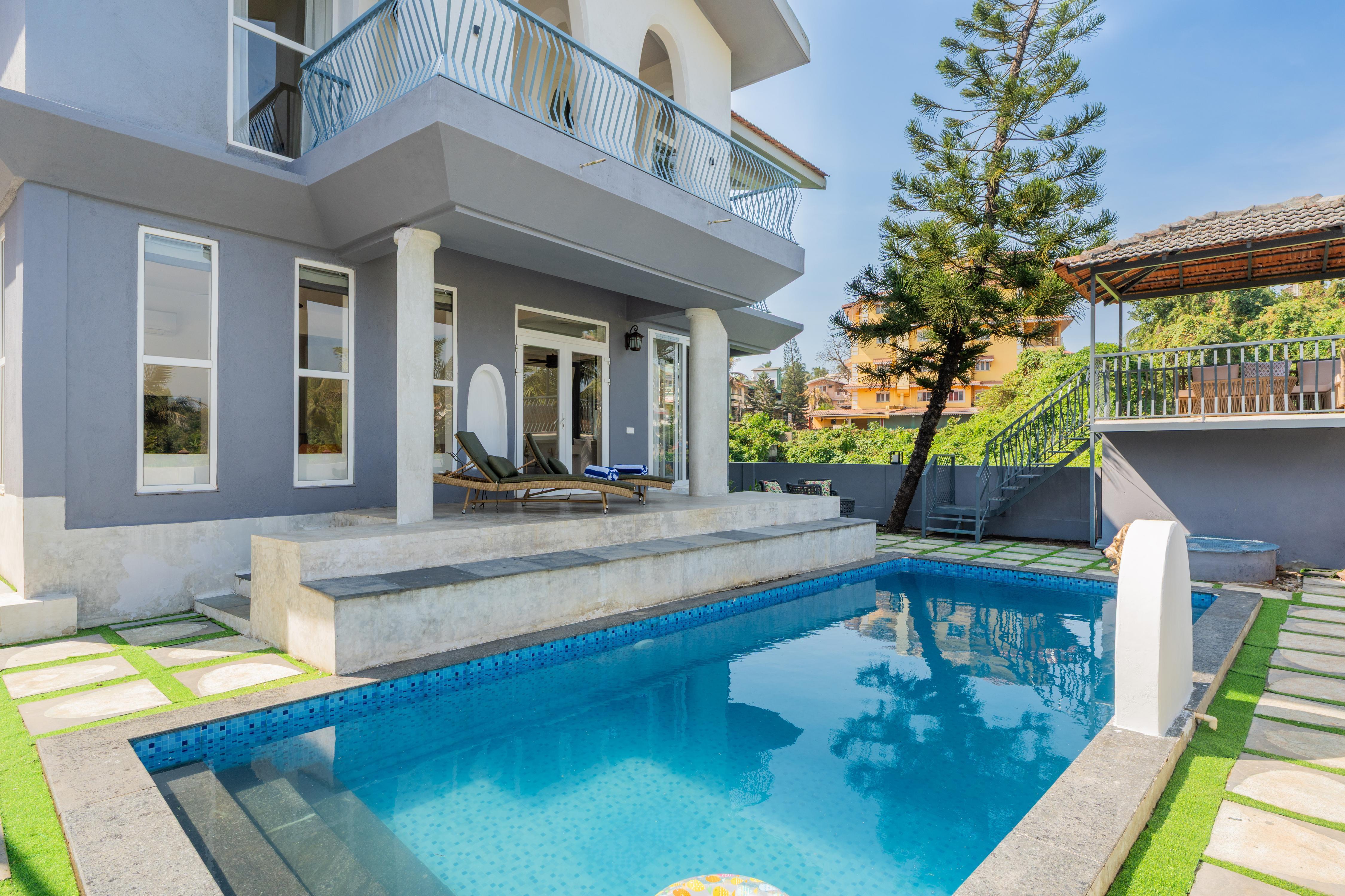 ELIVAAS Casa Mandala 4BHK Villa with Pvt pool and Garden